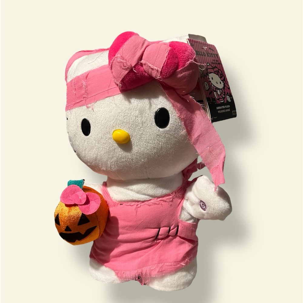 Hello Kitty MUMMY Animated Plush